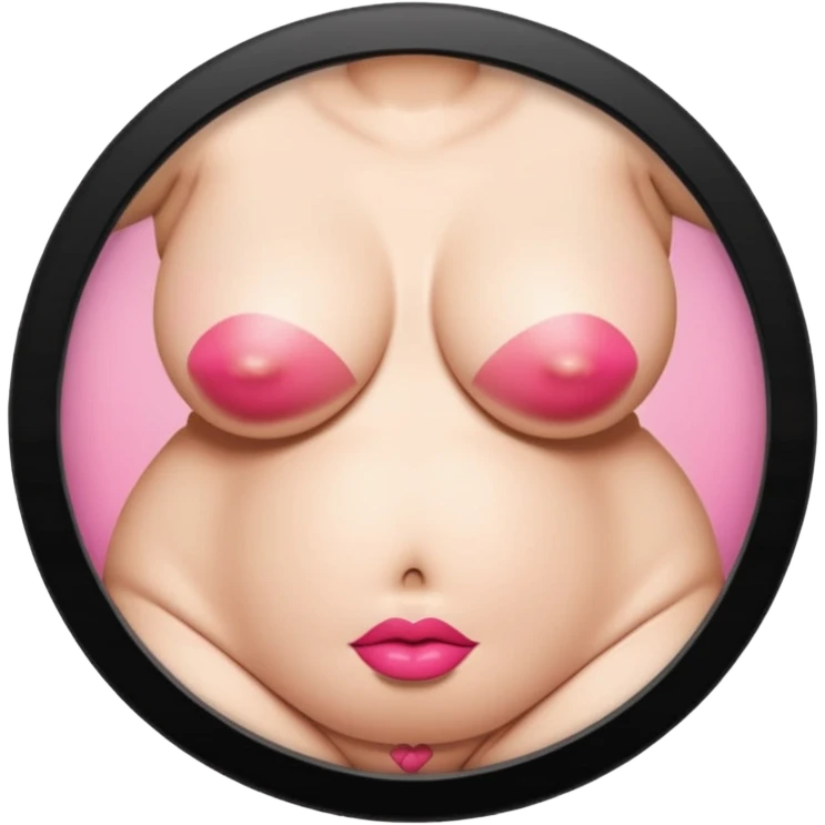 Le bisou sur le ventre  emoji