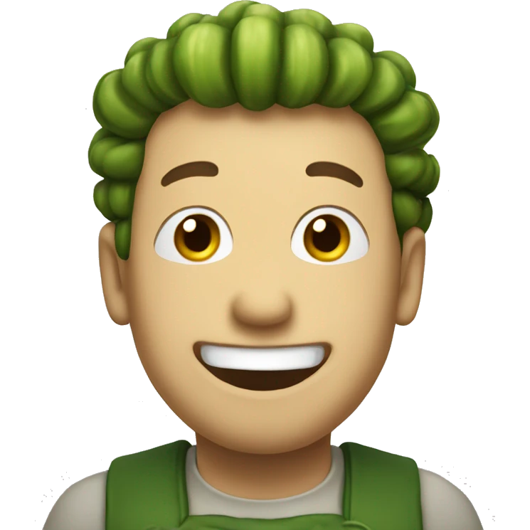 Pickles Man Smiling emoji