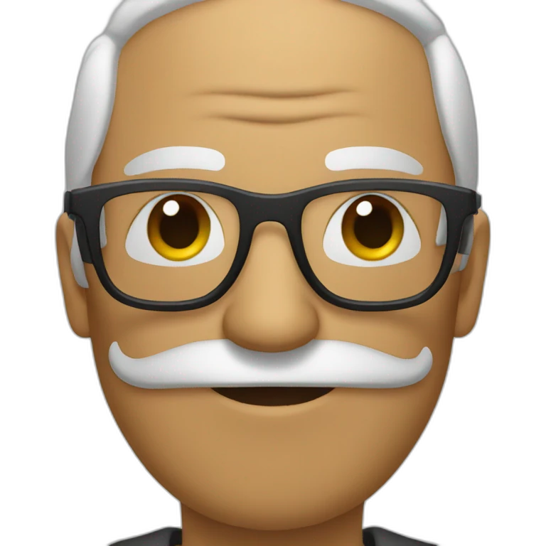 Face Old Man Sunglasses emoji