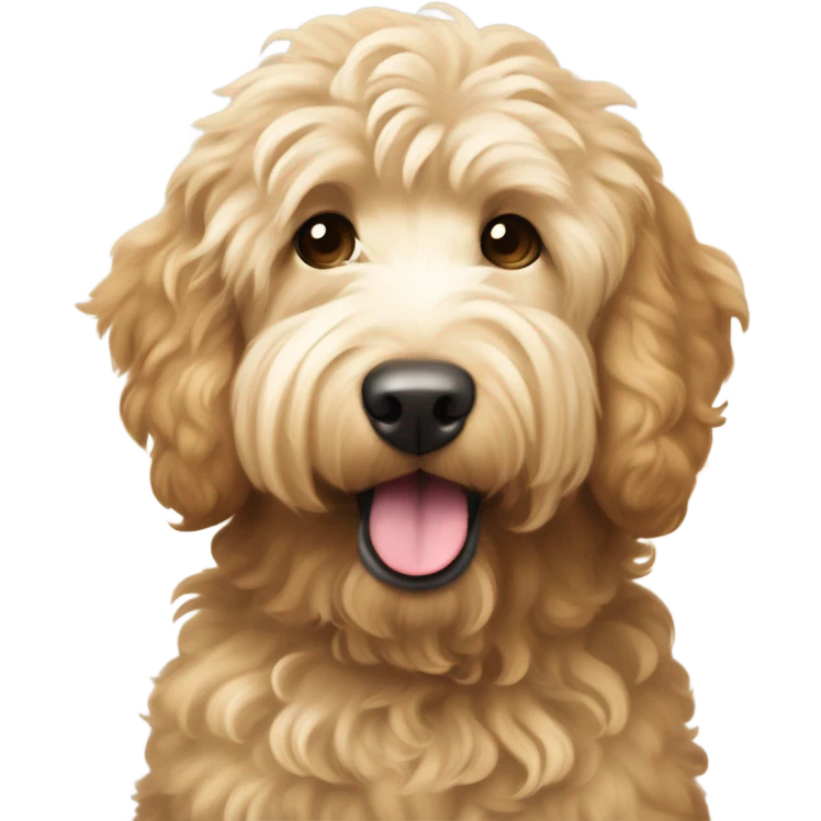 Goldendoodle  emoji
