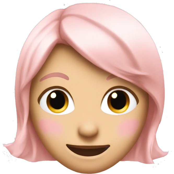 light pink sparkles emoji