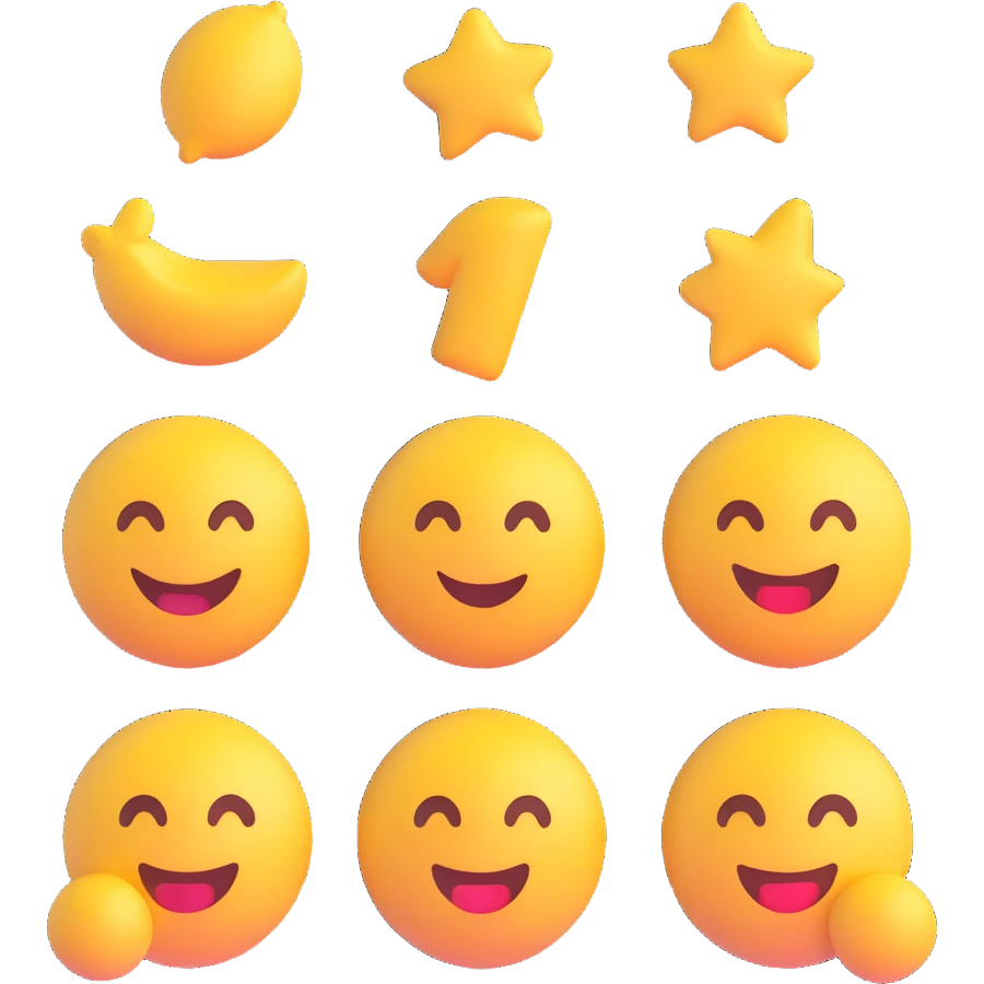 winners in 1st, 2nd & 3rd place emoji  emoji
