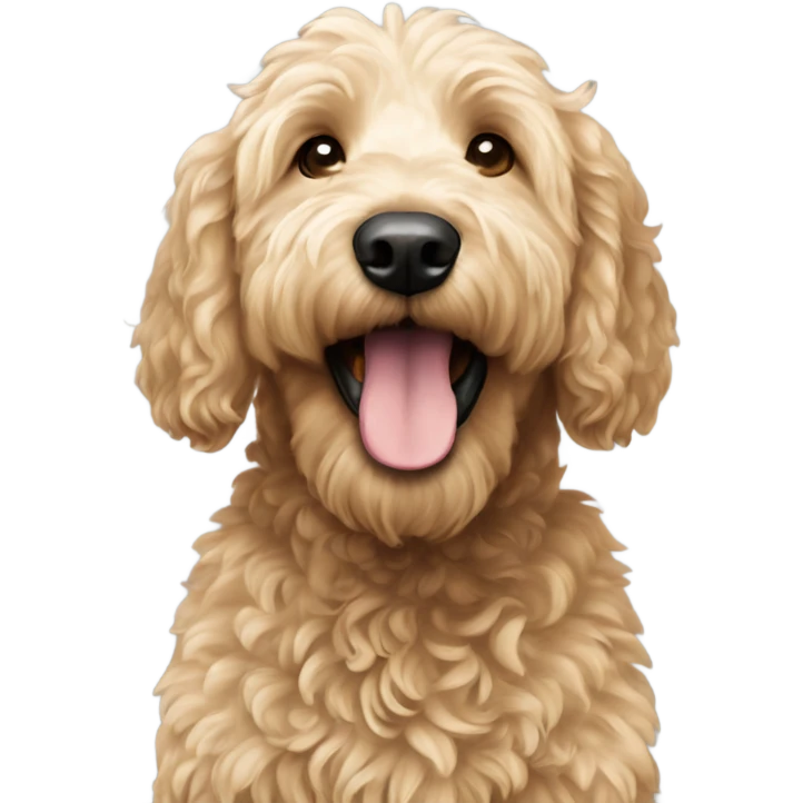 Goldendoodle  emoji