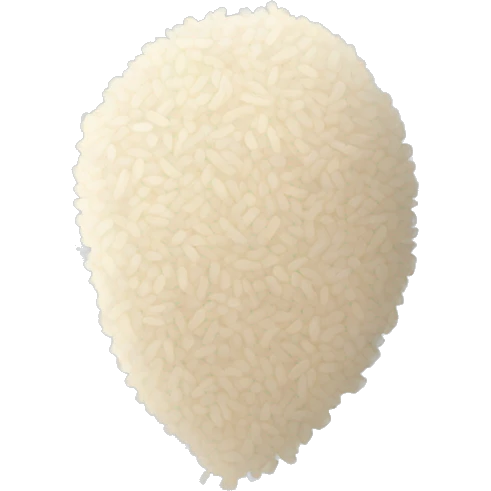 one grain of rice emoji