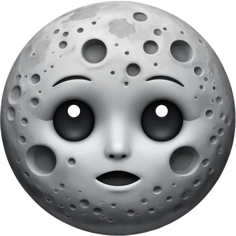 moon no eyes emoji