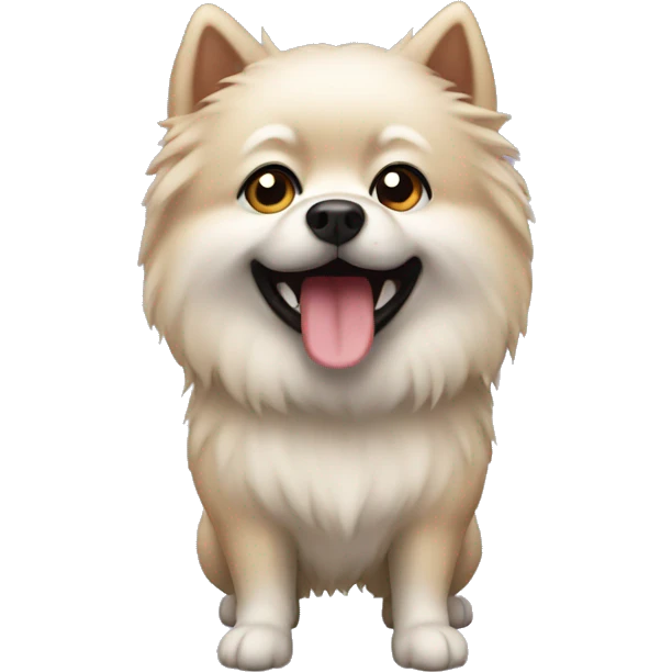 Little spitz emoji