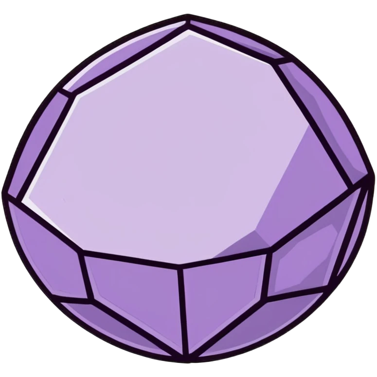 amethyst crystal gemstone emoji