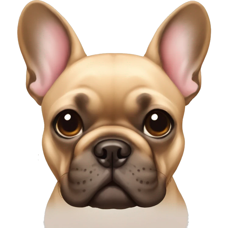 Fawn French bulldog  emoji