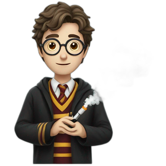 Harry potter vaping emoji