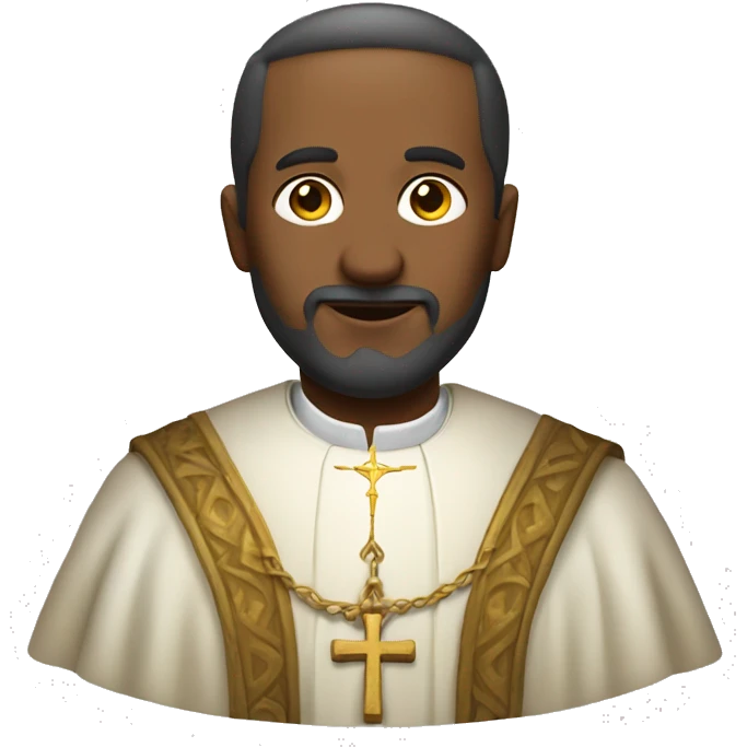 hombre sacerdote emoji