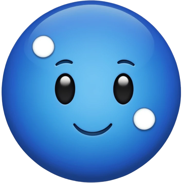 Mavi noktanin icinde bir tik emoji