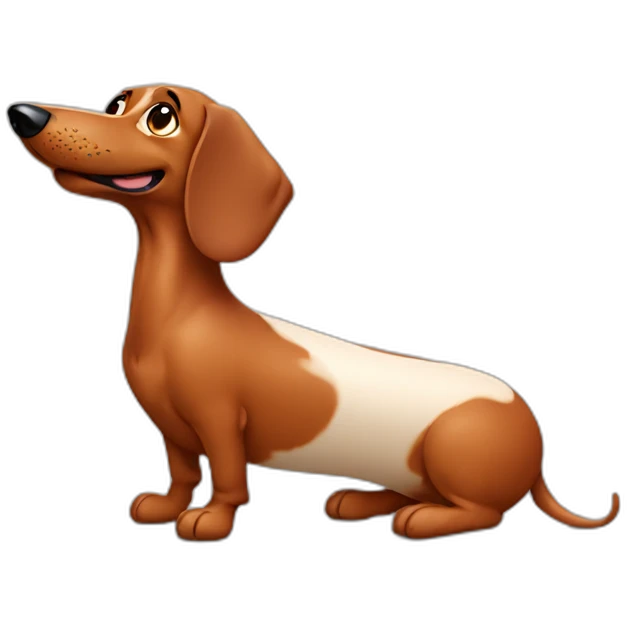 Sausage dog emoji