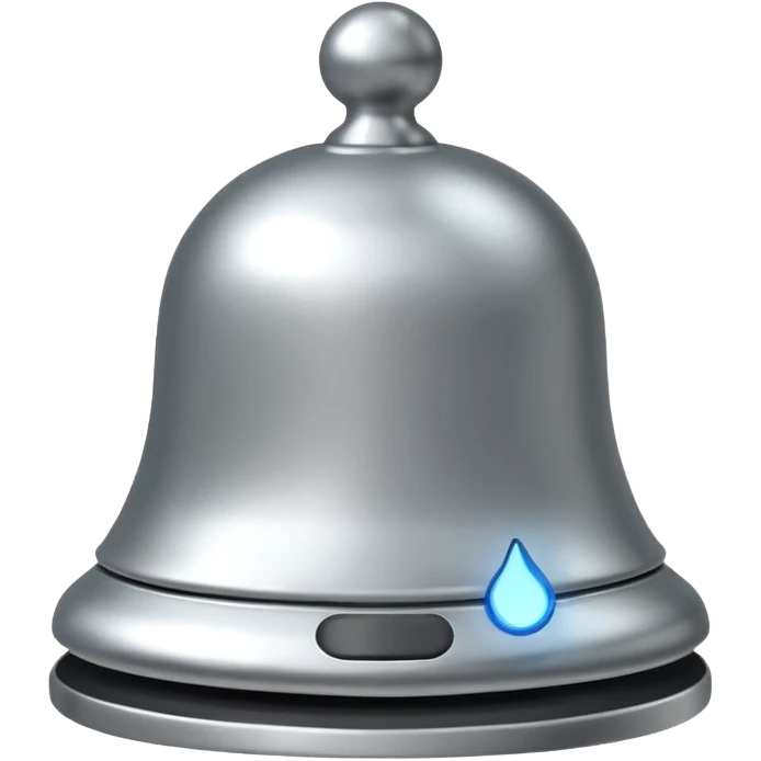 Notification bell silver emoji