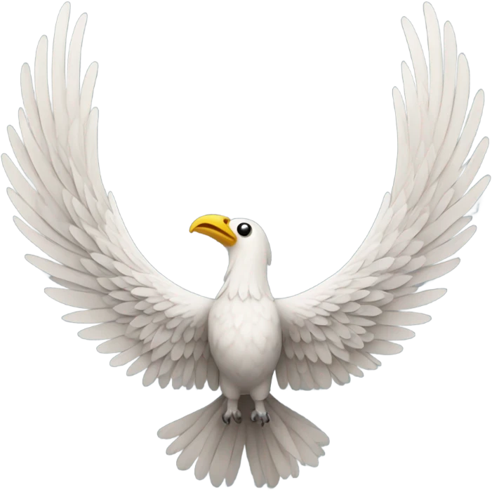 number 7 with wings emoji