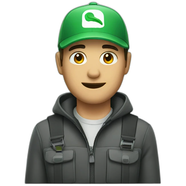 Grab driver emoji
