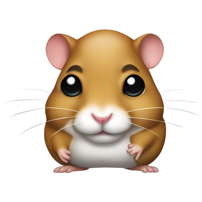 Gangster hampster  emoji