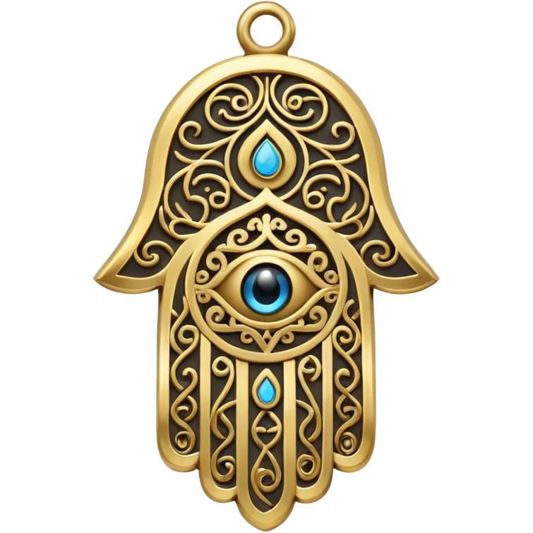 hamsa charm symbol emoji