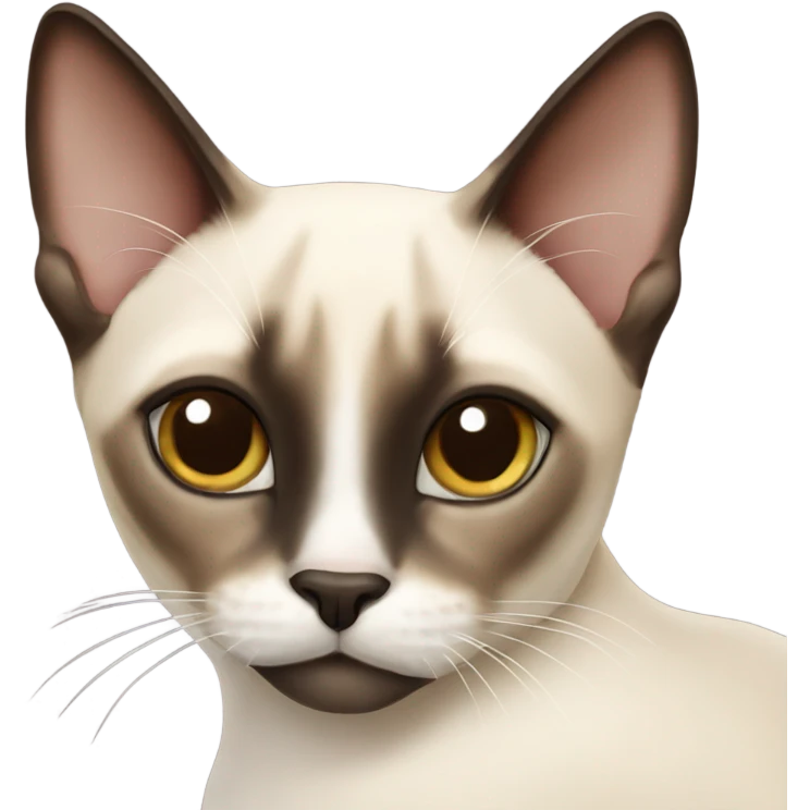 Siamese cat emoji