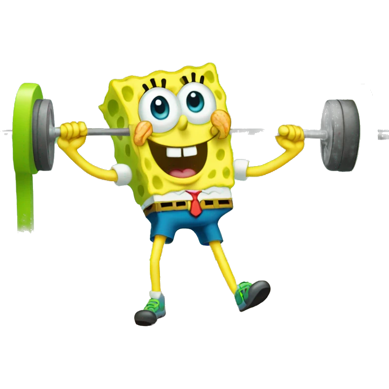 Spongebob gym emoji