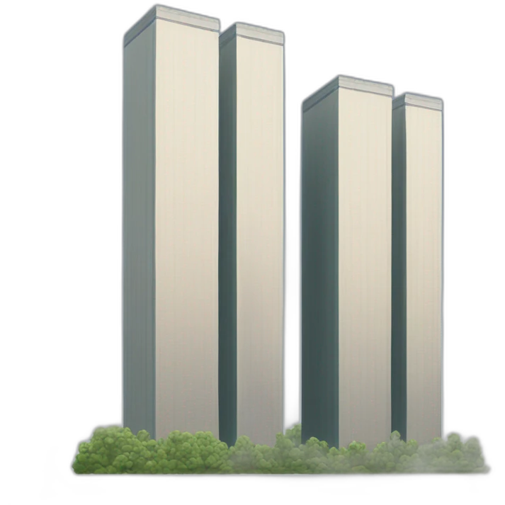 Twin tower emoji