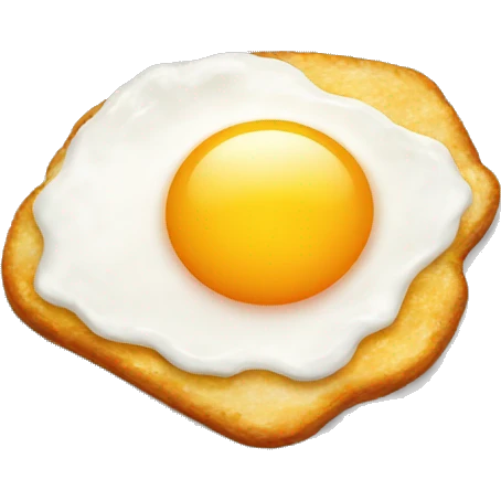 Fried egg emoji