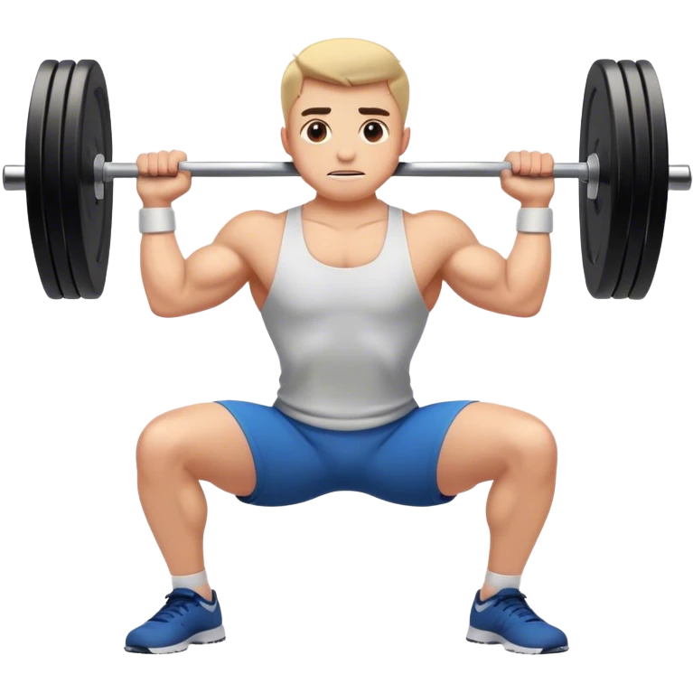 barbell bridge exercise emoji