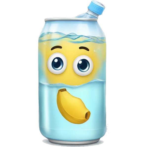 Botella de agua emoji