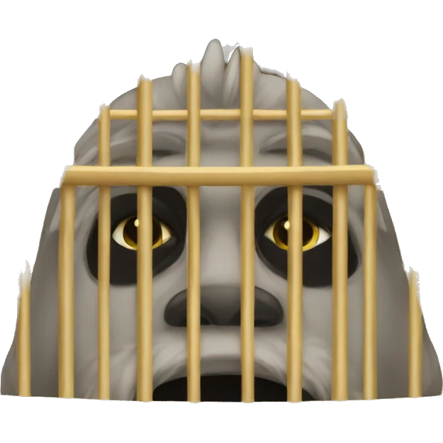 gold cage emoji