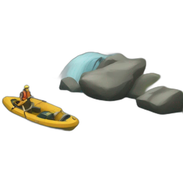 dangerous river crossing emoji