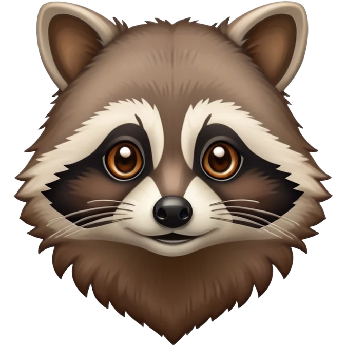 Racoon im love emoji