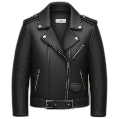 leather jacket emoji
