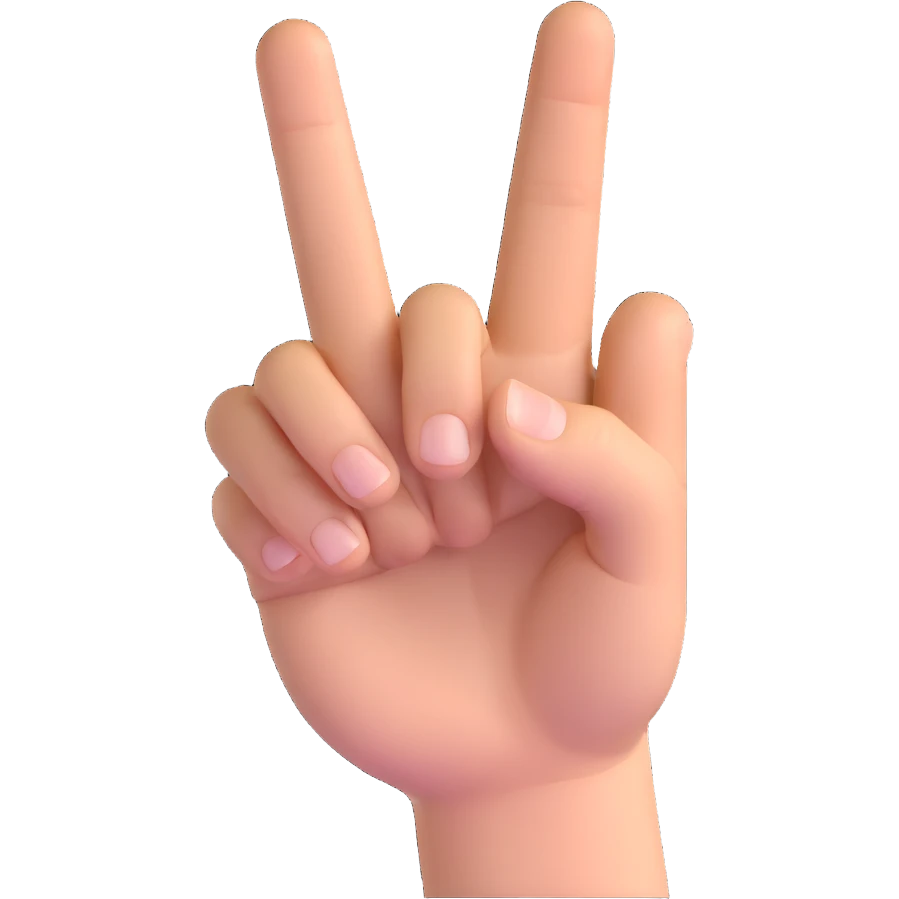 middle finger hand gesture emoji