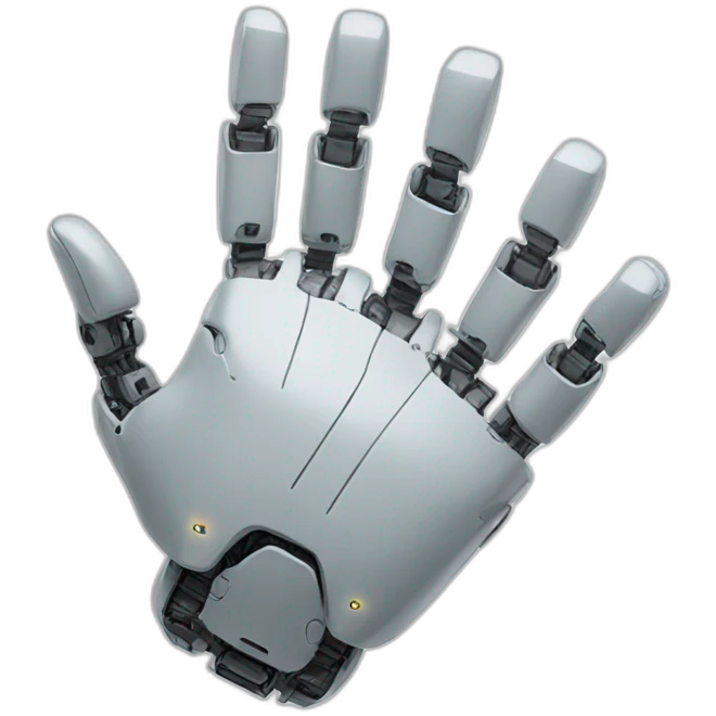 hand robot emoji