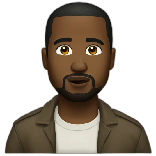 Kayne west emoji