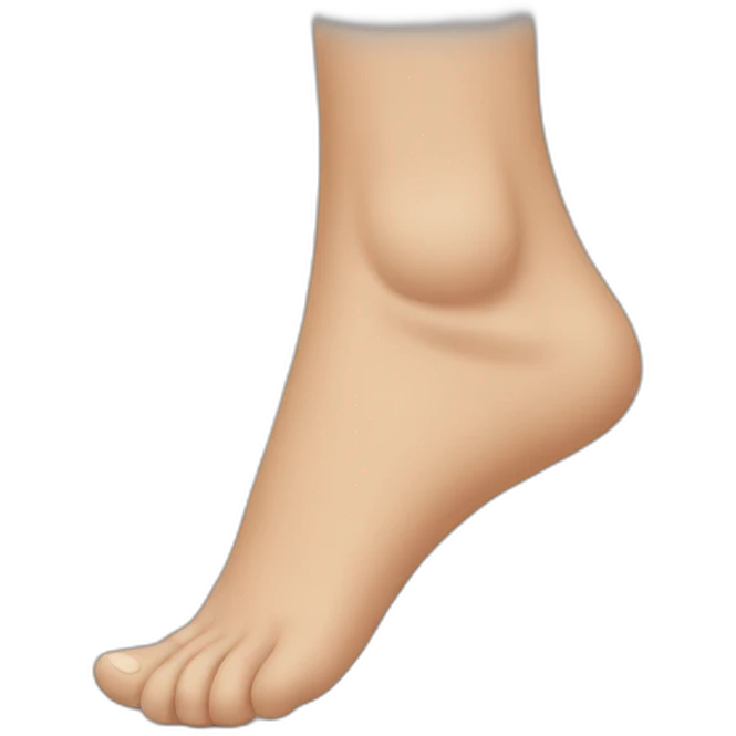 Foot emoji