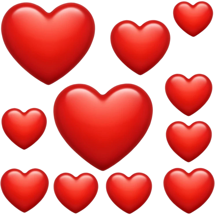red heart emoji emoji