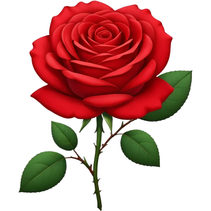 Flower rose emoji