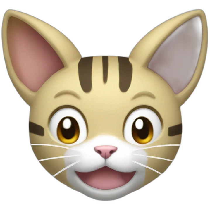 Meowth miiiiaooou emoji