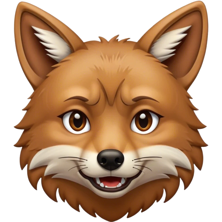 Crying Coyote  emoji