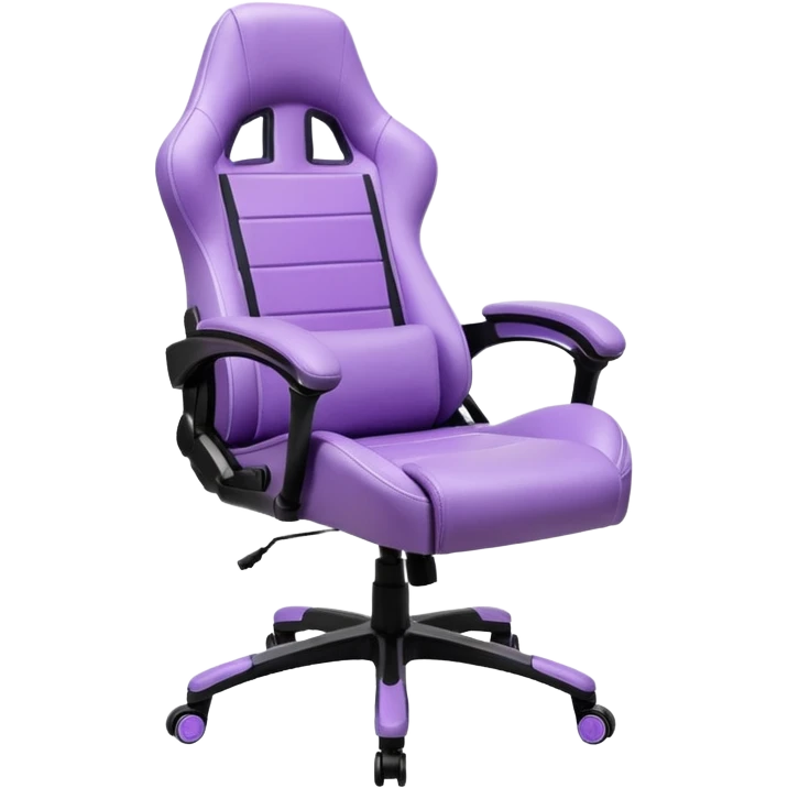 Light purple gaming chair emoji