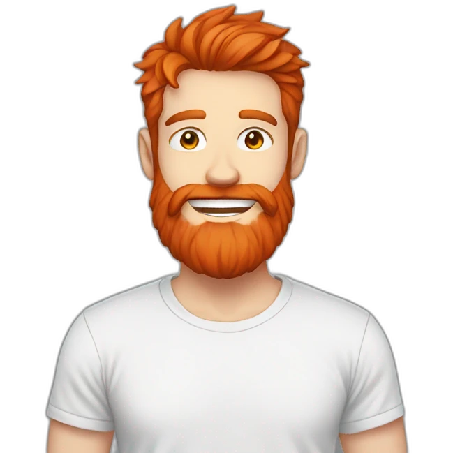 red-bearded-anime-adult-guy-white-teeth-white-tshirt emoji