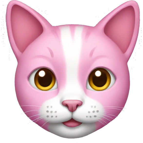 pink cat emoji