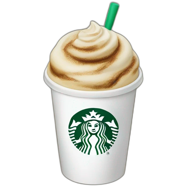 Starbucks coffee emoji