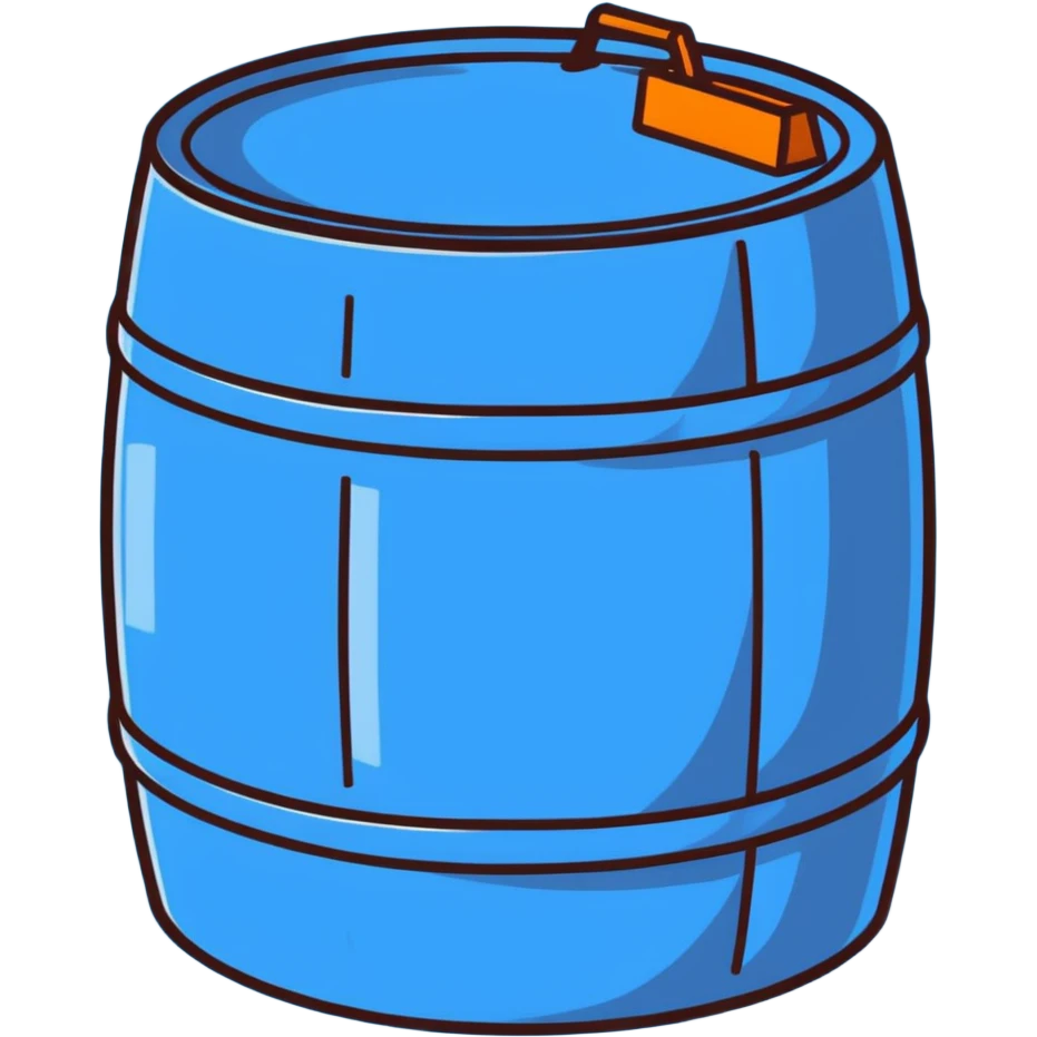 orange road construction barrel emoji