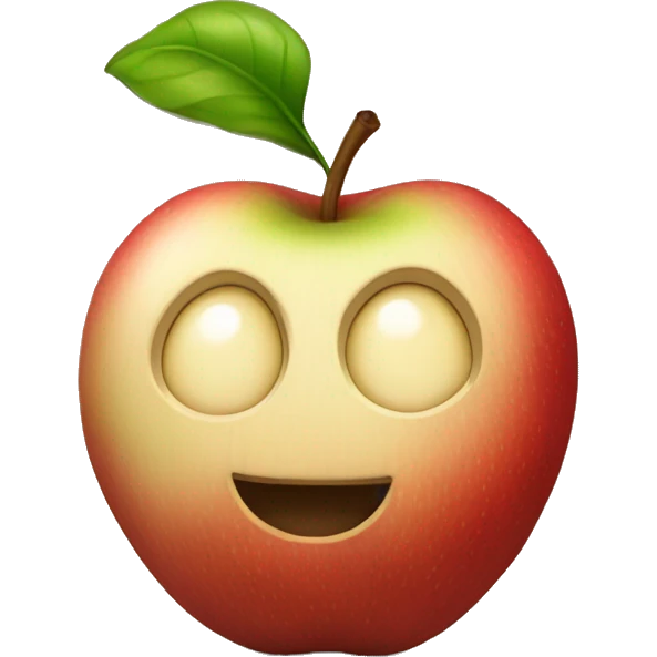 Apple seed emoji