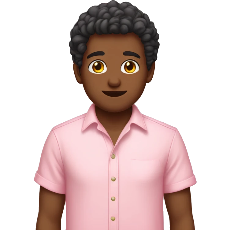 Soft pink cute coquette shirt boy emoji