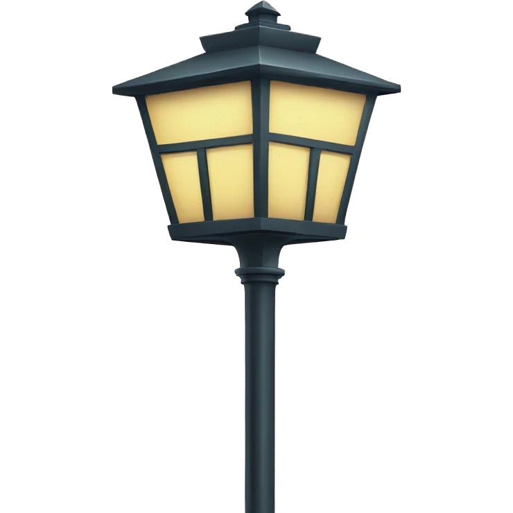 lamp post emoji