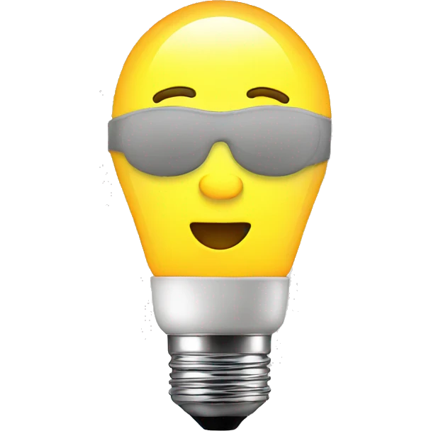 LED lamp emoji
