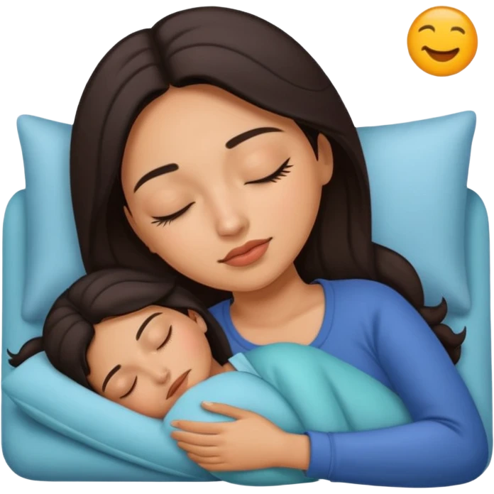 Latina baddie sleeping emoji