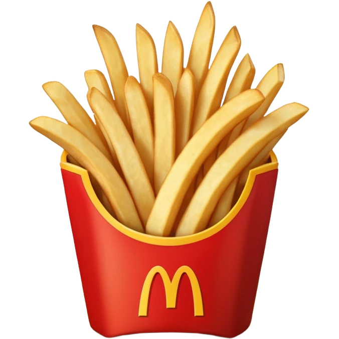 mcdonlad french fries emoji